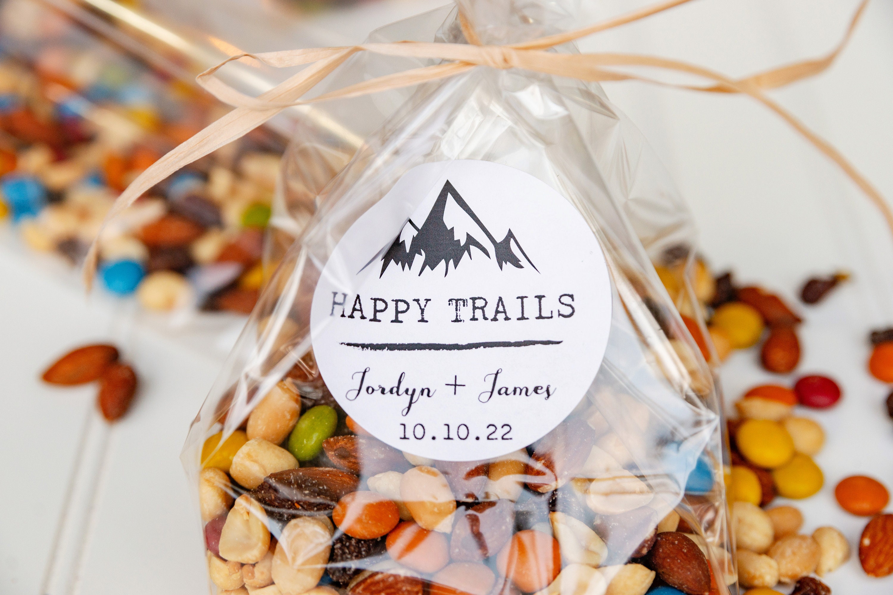 Baby shower best sale trail mix favor