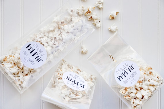 Popcorn wedding bags deals