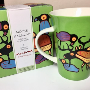 Moose Harmony- Norval Morrisseau- Artisan Mug