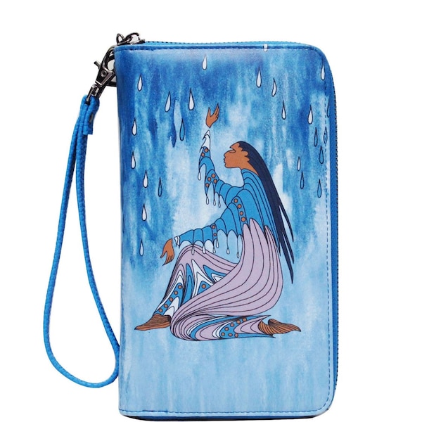 Rainmaker• Travel Wallet • Maxine Noel • Christmas gift • Indigenous Art