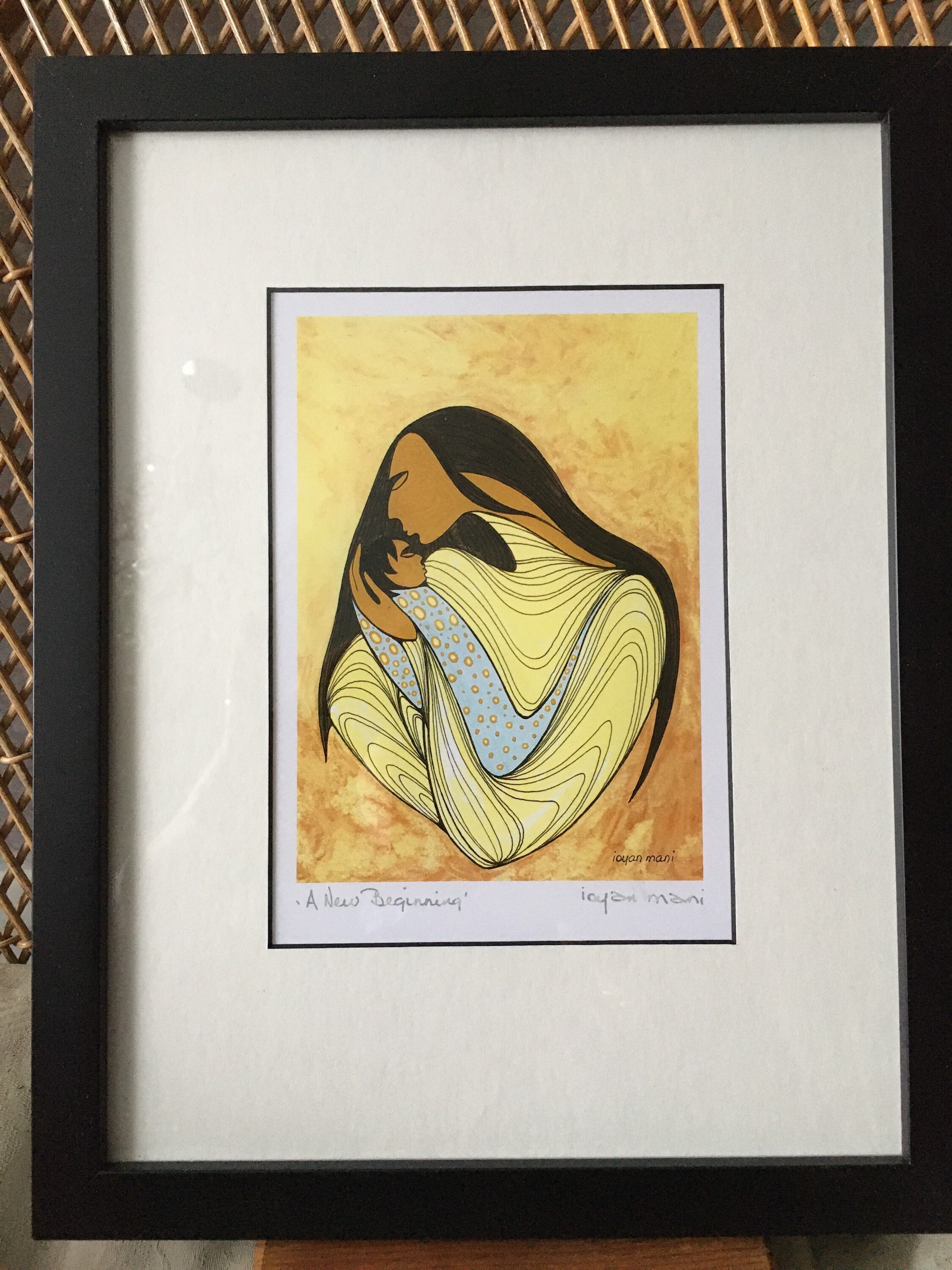 Mother of the Sea■Maxine Noel・ioyan mani Mother Of The Sea by Maxine Noel, Indigenous Art, First