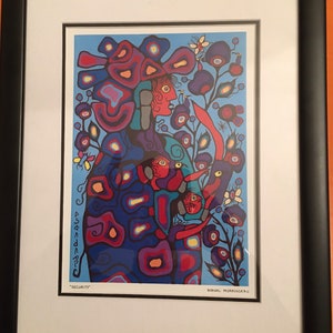 Security by Norval Morrisseau - DIGITAL PRINT -  The Copper Thunderbird