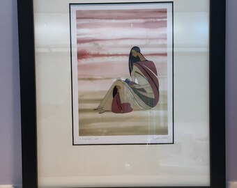 A Mother’s love • Maxine Noel • NATIVE ARTIST - Mothers Day Gift - Gifts for new moms