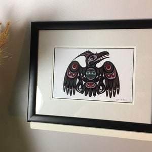Raven by Joe Wilson, Salish artist, Native Art, Canadian Artist, Made in Canada