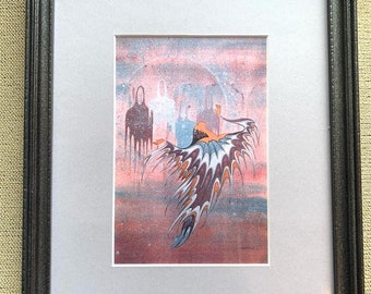 In the land of spirits - Maxine Noel - CANADIAN FEMALE ARTIST, framed print
