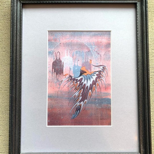 In the land of spirits - Maxine Noel - CANADIAN FEMALE ARTIST, framed print