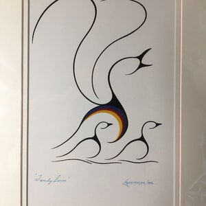 Family swim by native artist Clemency wescoupe