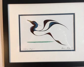 Taking flight • NATIVE ART • Isaac Bignell • native art • indigenous art