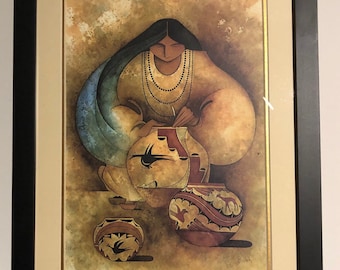 Mullan - Digital Print - FRAMED - Native artist