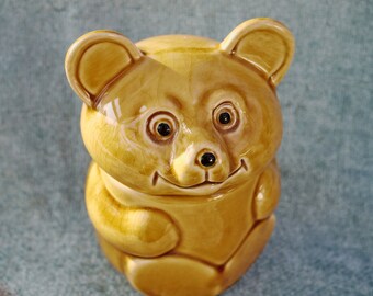 Honey The Bear Ceramic Pottery Animal