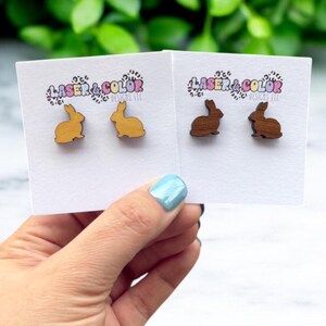 Easter Earrings, Bunny Earrings, Spring Earrings, Cute Easter Earrings