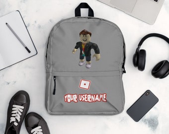 Backpack For Gamers Etsy - roblox player backpack roblox free body