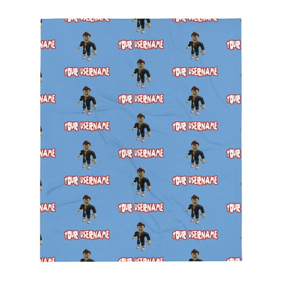 Custom Color Roblox Username And Avatar Throw Blanket Etsy - etsy roblox blanket etsy Custom Color Roblox Username And Avatar Throw Blanket Etsy - roblox blanket etsy
