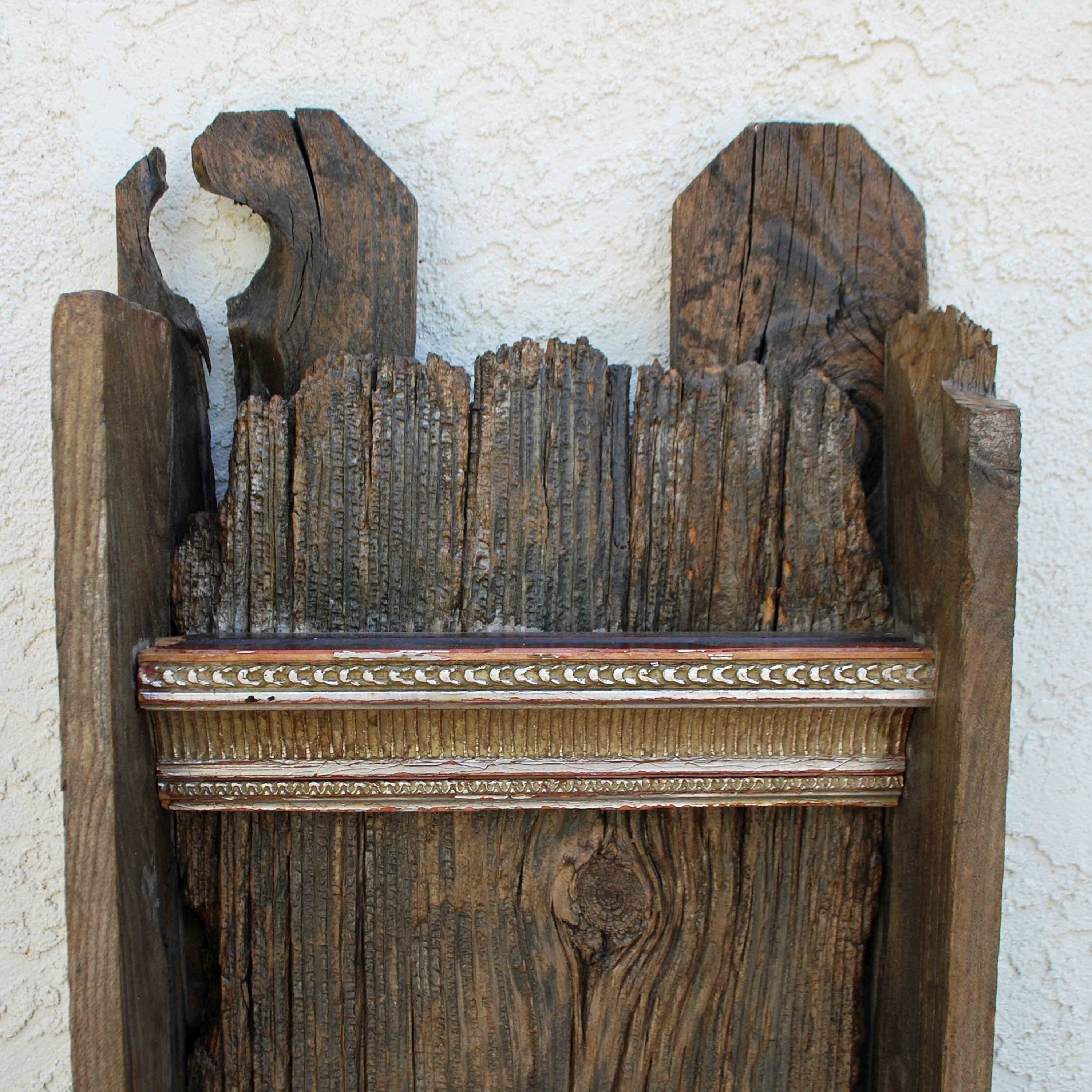 Shrine Rustic Sign Nicho Shrine Rustic Altar Icon Dianalamorrisart - Etsy