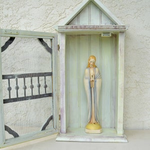 Shrine Nicho Altar Hummel Madonna Home Altar Prayer Station