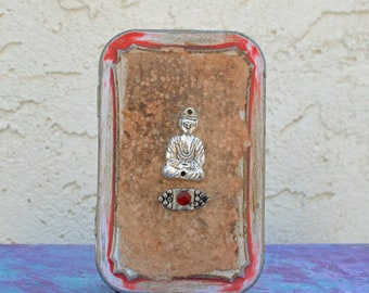 Pocket Shrine/Traveling Shrine/Altoid Art/Buddha/DianaLaMorrisArt