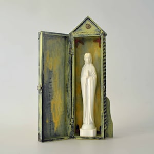 Shrine Nicho Altar Madonna Home Altar DianaLaMorrisArt