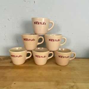 Vintage Nestles Inca ware hot chocolate coffee mug — per mug
