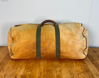 ll bean leather duffle