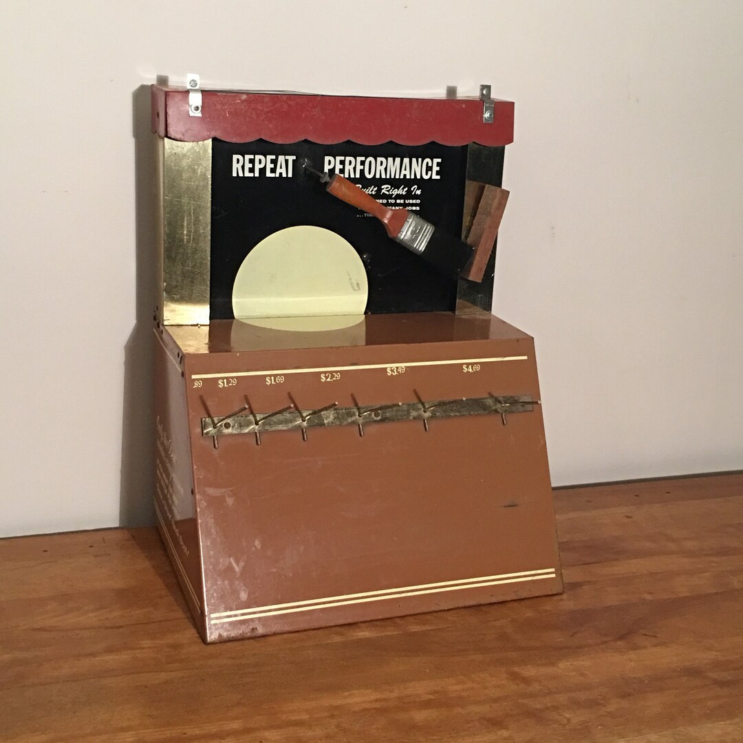 Vintage Mechanical Motorized Paint Brush Store Display - Etsy