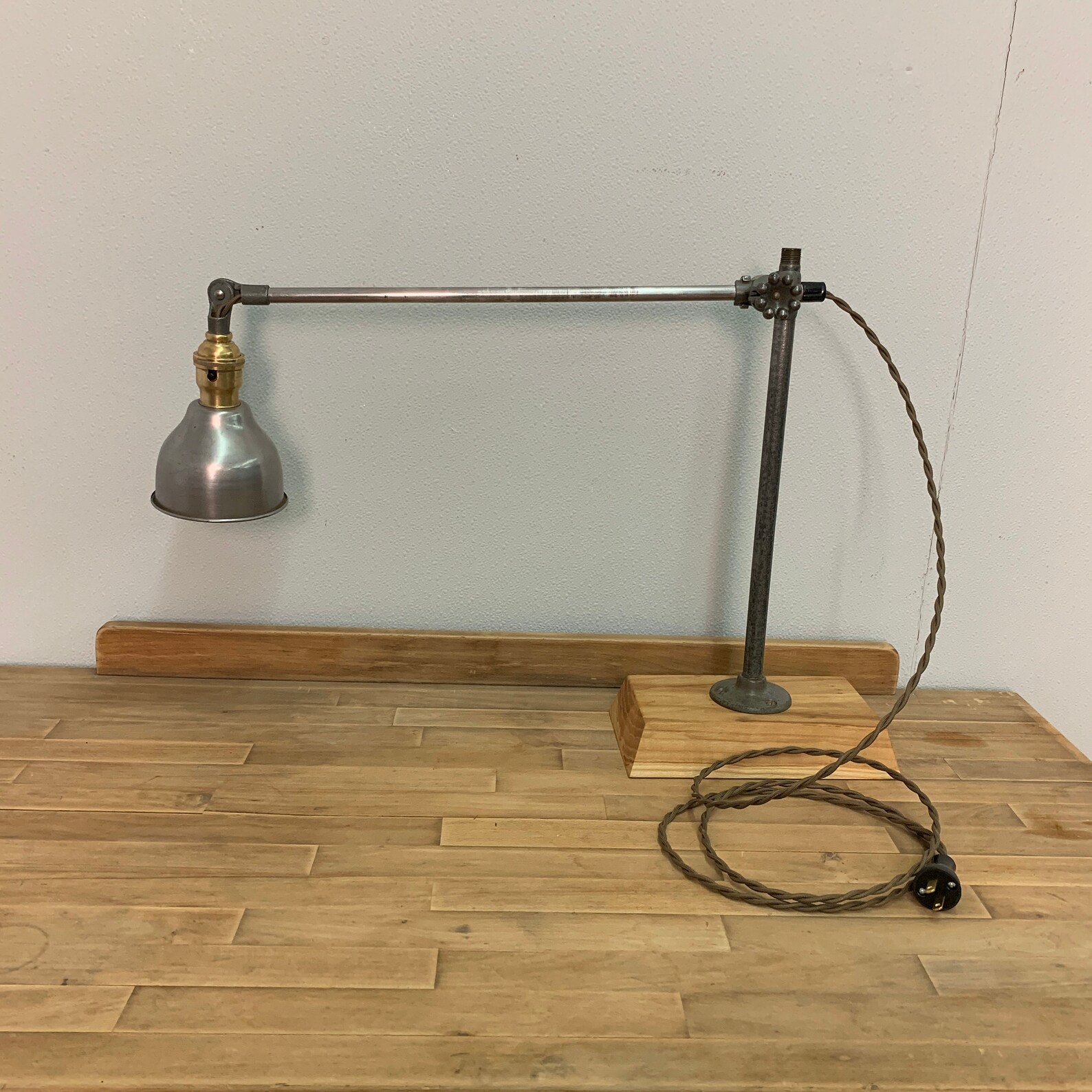 Vintage Industrial OC White Task Light | Etsy