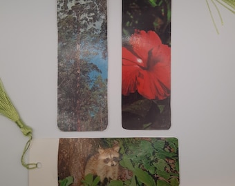 Bookmarks - Upcycled Ephemera - Made from used Vintage Postcards