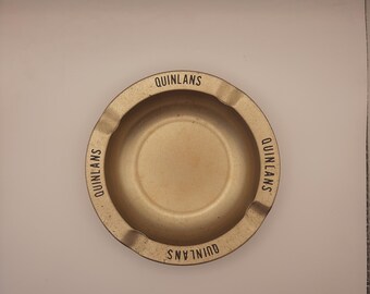 Vintage Advertising Ashtray - Funeral Home Advertising