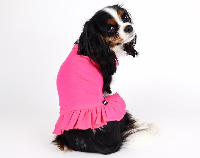 Basic Dog Dress 100 Cotton Soft Tshirt Jersey Knit Free Shipping