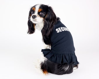 SECURITY Dog Dress Cotton Jersey Knit Smal Sizes Free Shipping