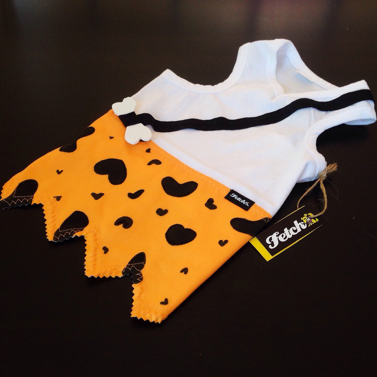 Bam Bam Flintstone Dog Outfit