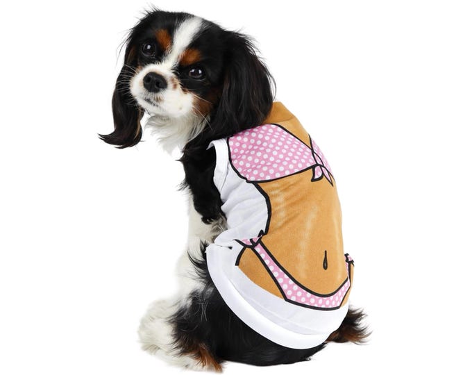 Dog Bikini Tank 80's Airbrush Inspired