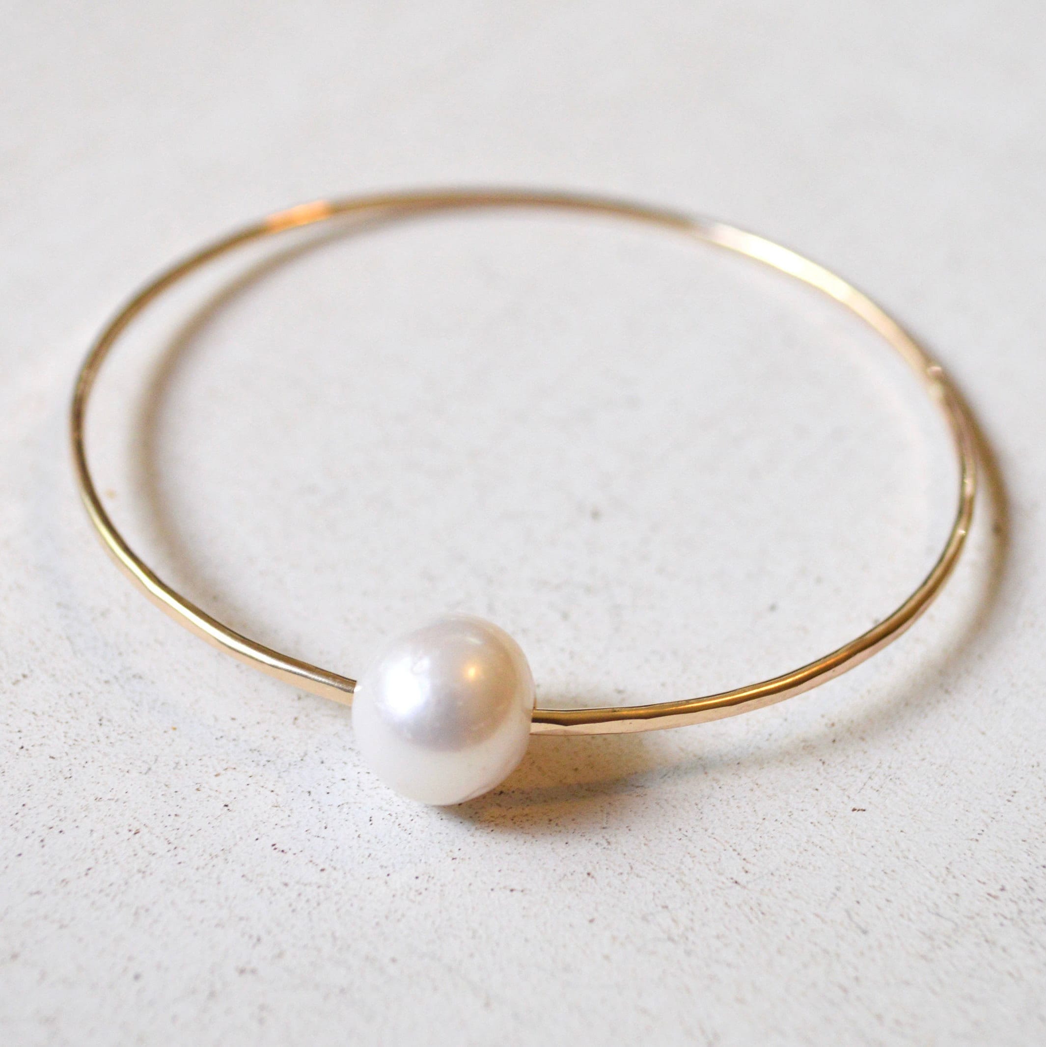 Real clearance pearl bangles