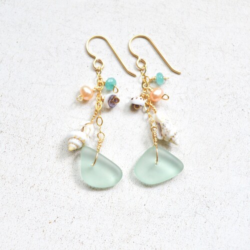 Starfish Shell Women's Stud Earrings