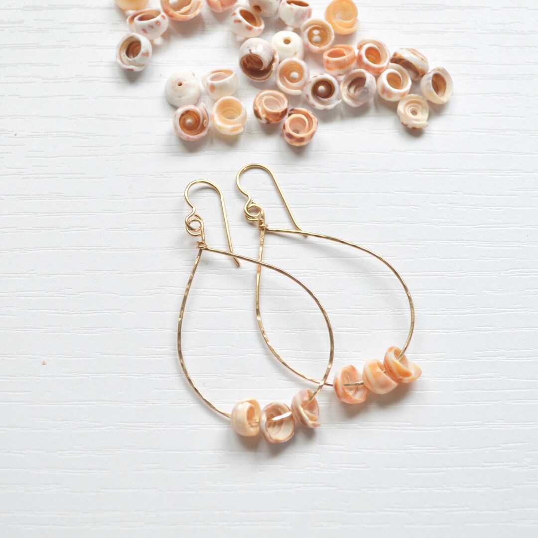 My Sister's Cottage | Waterproof | Puka Shell Earrings