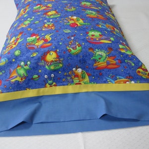 Pillow case, Pillowcase, themed pillowcase, Children's bedding, Cartoon characters, fantasy creatures, Childhood creatures, Cotton bedding