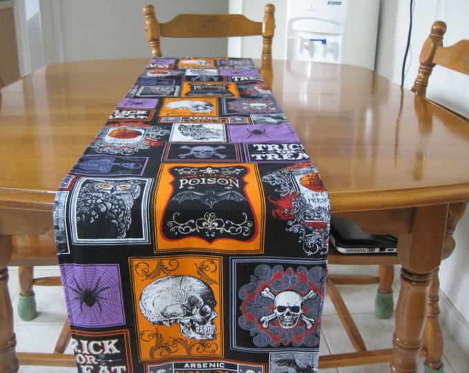 Table Runner Tablerunner Hallowe'en Hallowe'en Etsy