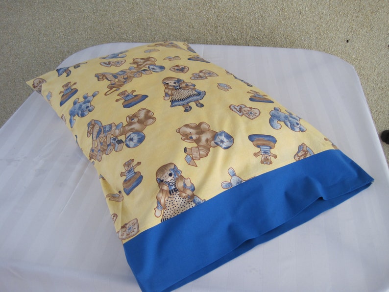 Pillowcase Children's Pillowcase Vintage Toys Bedding Etsy