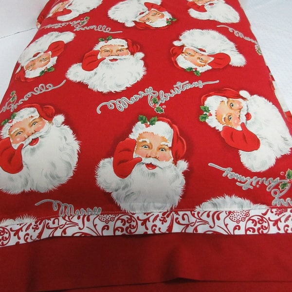 Christmas Pillowcase Etsy