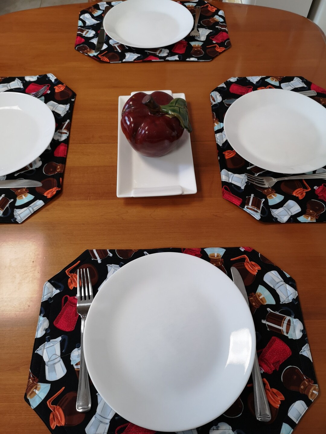 Placemats, Quilted Placemats, Padded Placemats, Coffee Placemats