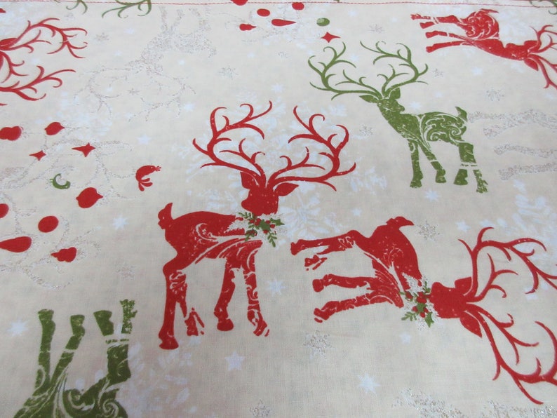 Christmas Table Runner Christmas Decor Cotton Table Runner Etsy
