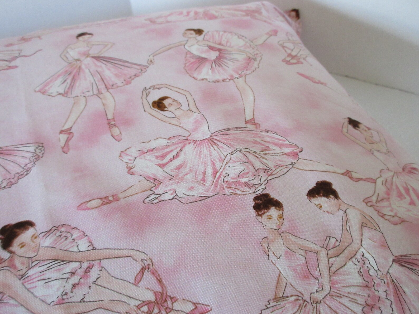 ballerina pillowcases, kids who love dance, ballet lovers gift, girl's pillowcase, gifts for ballerinas