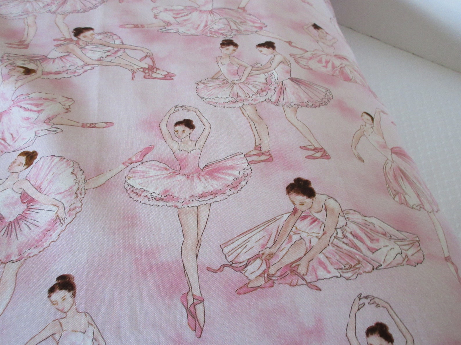 ballerina pillowcases, kids who love dance, ballet lovers gift, girl's pillowcase, gifts for ballerinas