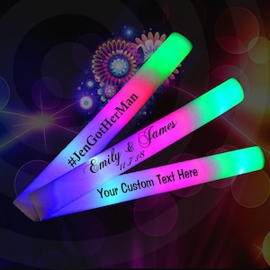 LED Party Foam Glow Sticks 150 Pack Multi-color 16 Inch Light Batons With 3  Flash Modes for Wedding Birthday Rave Festival Club 