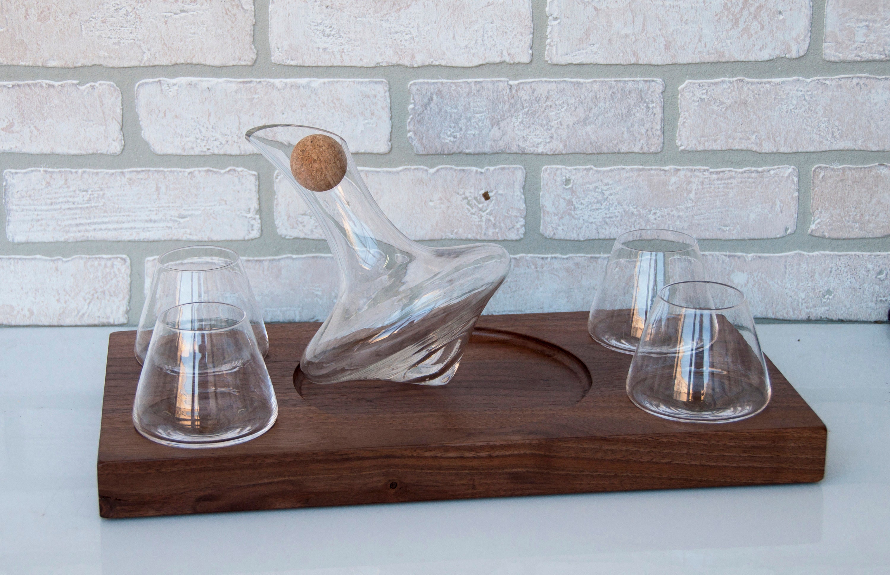 Coppia Bicchieri Da Whisky Girevoli - Design Vintage Per Cocktail, Bourbon E Rock - Idea Regalo Originale - Foto 8