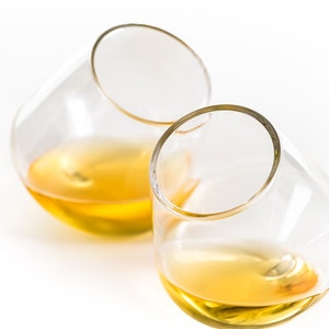 Aerating Whiskey Tipsy Tad Revolving Glasses Spinning 5 ounce barware