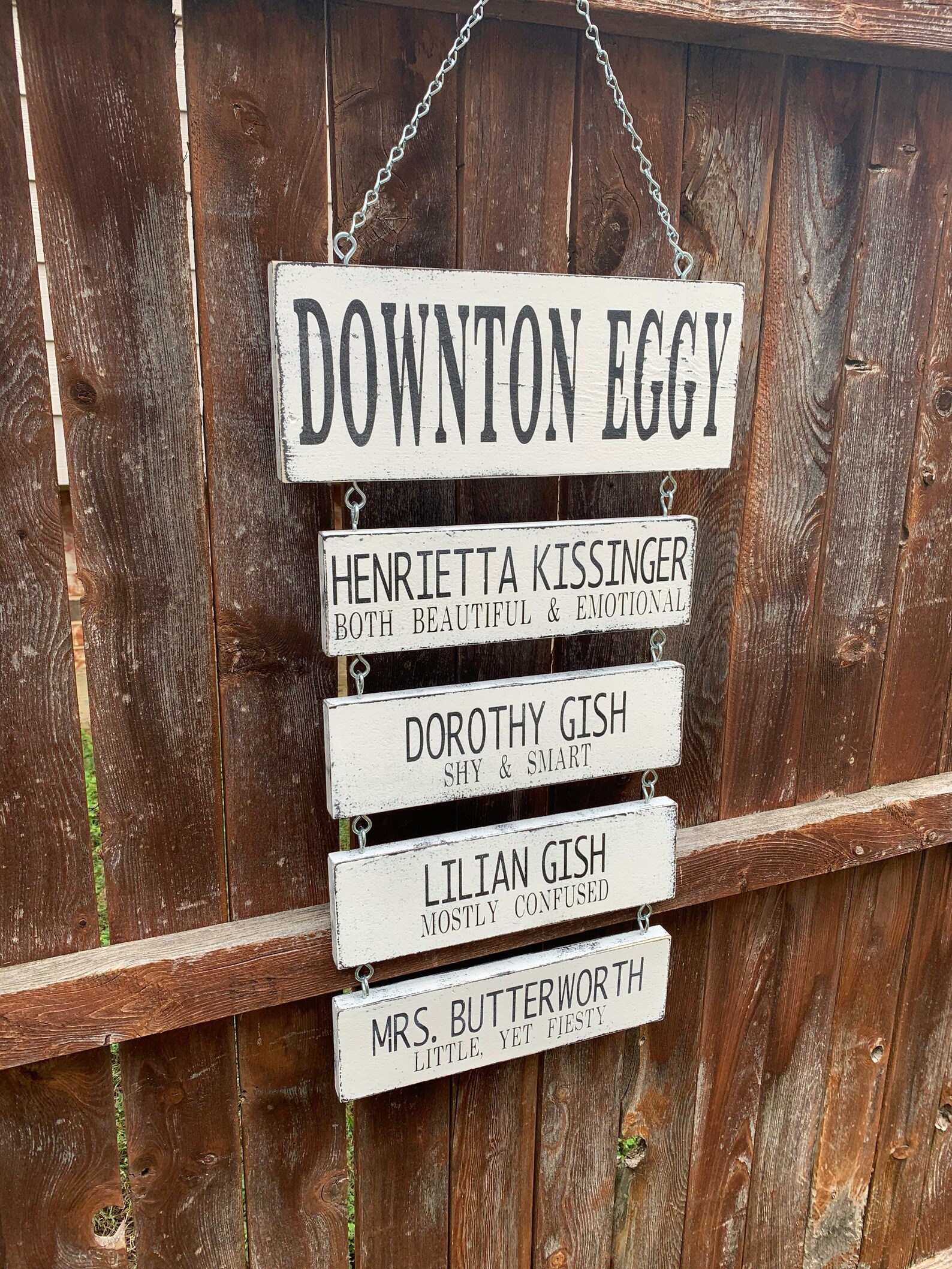 Personalized Chicken Coop Sign Hanging Coop Sign Chicken Etsy