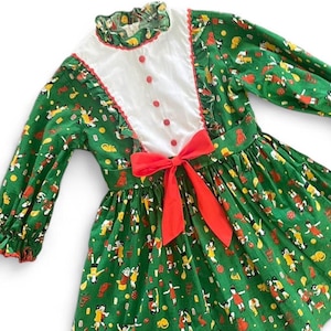 Vintage girls 1970s Char-lena dress vintage kids clothes 70s girls dress vintage clothing for girls vintage dress Size 8