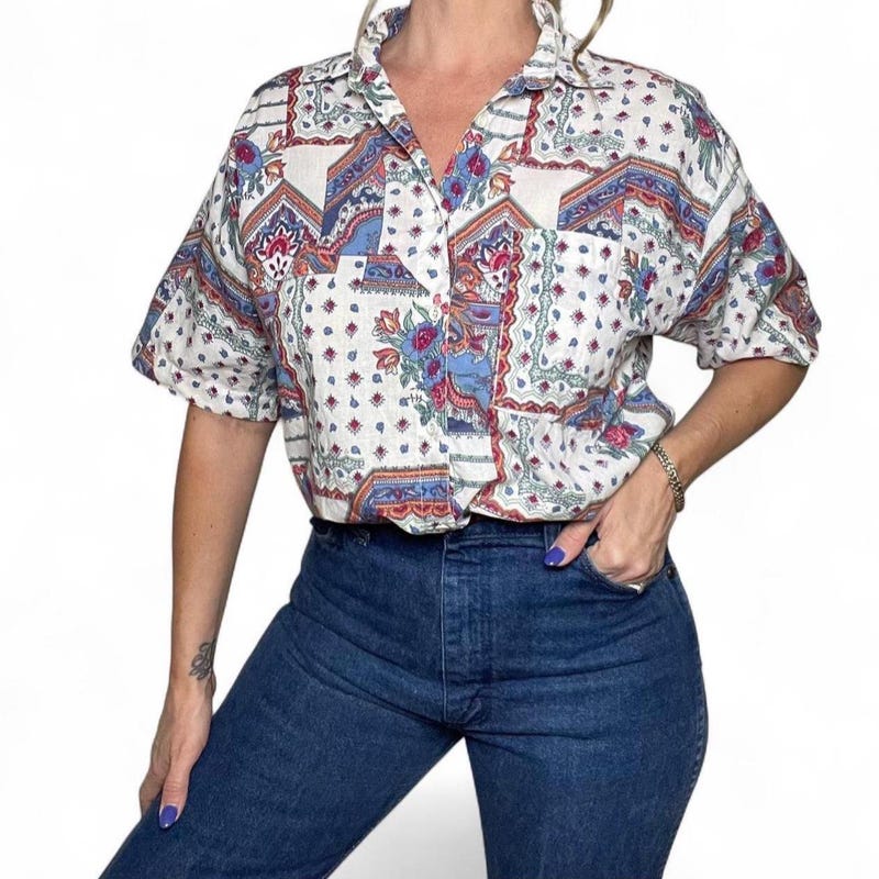 Vintage Western Blouse
