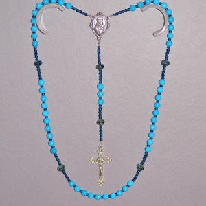 Stunning Turquoise Jade Rosary
