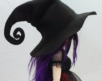 Witch Hat Minifee Monster Witch Halloween High Fashion Doll Pastel Goth Grunge Punk Rock